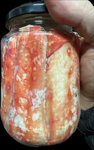 Мʼясо краба королівського перша фаланга 720г Мʼясо краба королівського перша фаланга 720г