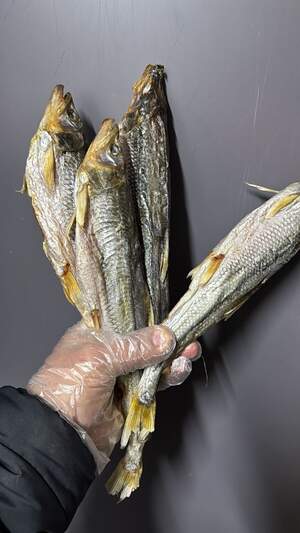 В’ялена корюшка зубарь з ікрою ПРЕМІУМ