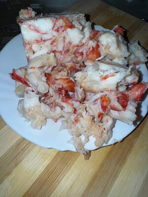 Салатне (салатка) Мʼясо краба королівського брикет в/м