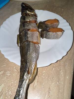 В’ялена корюшка зубарь з ікрою ПРЕМІУМ